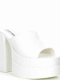 Steve Madden Cagey White Leather Shoe