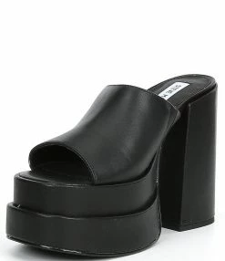 Steve Madden Cagey Black Leather Shoe