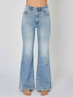 Rolla's Jeans Bottoms Eastcoast Escape Blue Flare Jean