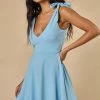Blue Blush Front Row Light Blue Dress Dresses