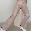 Bailey Rose Bottoms Miley Vegan Leather Blush Pant
