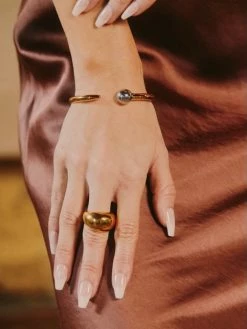 Sahira ACCESSORIES Stevie Nail Cuff Bracelet