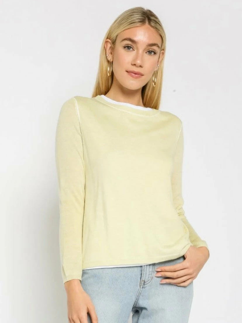 Olivaceous Tania Honeydew Sweater 3 Olivaceous Tania Honeydew Sweater