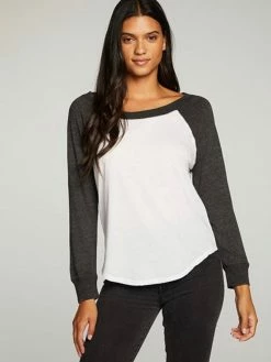 CHASER Triblend Jersey Baseball Tee Tops