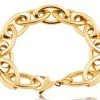 Sahira ACCESSORIES Frankie Oval Link Bracelet