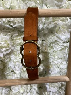Joia Trading ACCESSORIES Ezra Rust Double Buckle Belt