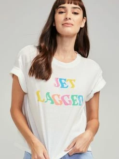 Wildfox Jet Lagged Boyfriend Tee