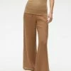 Michael Stars Susie Gauze Safari Wide Leg Pant