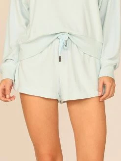 Vintage Havana Salty Blue Terry Cloth Dolphin Short