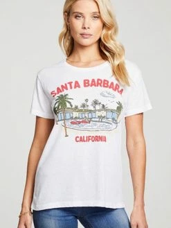 CHASER Santa Barbara Recycled Vintage Jersey Everybody Tee Tops