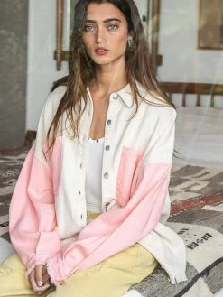 POL Clothing Outerwear Kirby Shacket