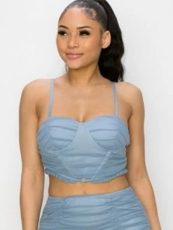 Iris Downtown Blue Skirt