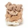 Kitsch Assorted Textured Sand 5-pack Scrunchie 2 Kitsch Assorted Textured Sand 5-pack Scrunchie