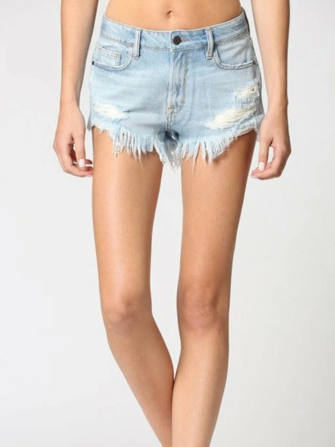 Hidden Jeans Finn 2 HR Super Frayed Denim Short Bottoms 3 Hidden Jeans Finn 2 HR Super Frayed Denim Short Bottoms