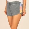 Vintage Havana Tidewater Stripe Colorblock Navy Short