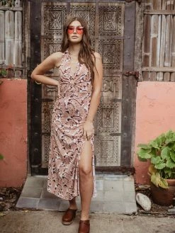 Veronica M. Dresses Parton Halter Ring Dress