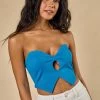 Blue Blush Tops Christa Blue Top