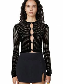 NIA Sofia Black Cardigan