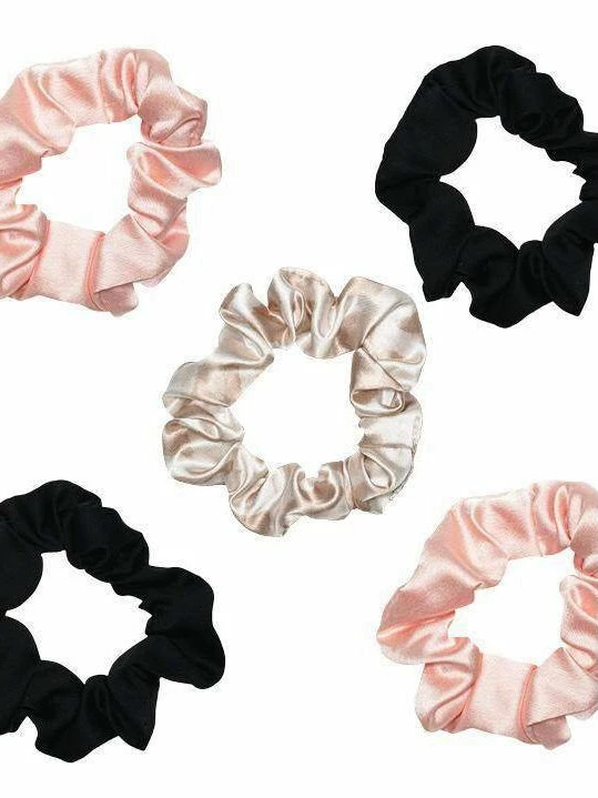 Kitsch ACCESSORIES Satin Sleep 5-pack Scrunchie 6 Kitsch ACCESSORIES Satin Sleep 5-pack Scrunchie