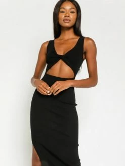 Olivaceous Never Say Never Black Dress Dresses