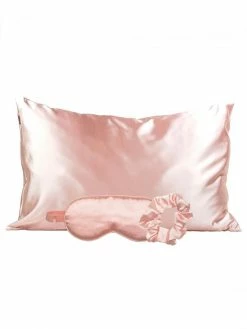 Kitsch Satin Blush Sleep Set