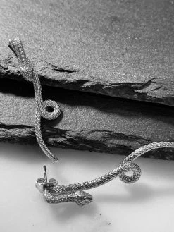 Rae & Jade ACCESSORIES Temptation Snake Earring Jackets