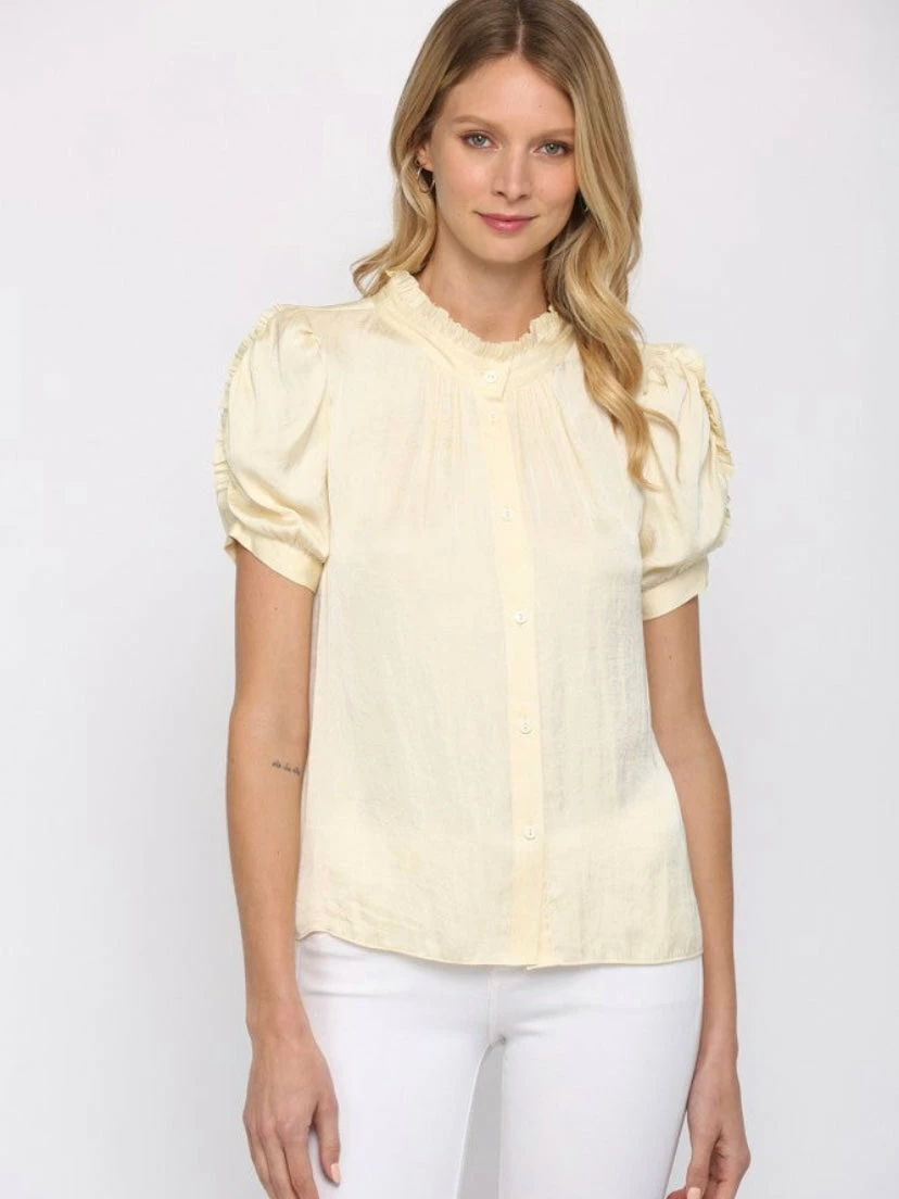 Fate By LFD Stasia Ruched Sleeve Top 3 Fate By LFD Stasia Ruched Sleeve Top