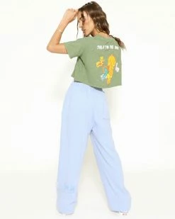 Tops Boys Lie Talk To The Hand Slub Fitted Tee