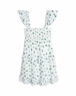 WeWoreWhat Flirty Ruffle Watercolor Ditsy Dress 7 WeWoreWhat Flirty Ruffle Watercolor Ditsy Dress