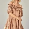 Mustard Seed Margaux Taupe Dress 2 Mustard Seed Margaux Taupe Dress