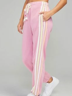 Wildfox Bottoms Homestead Stripes Knoxville Sweatpant