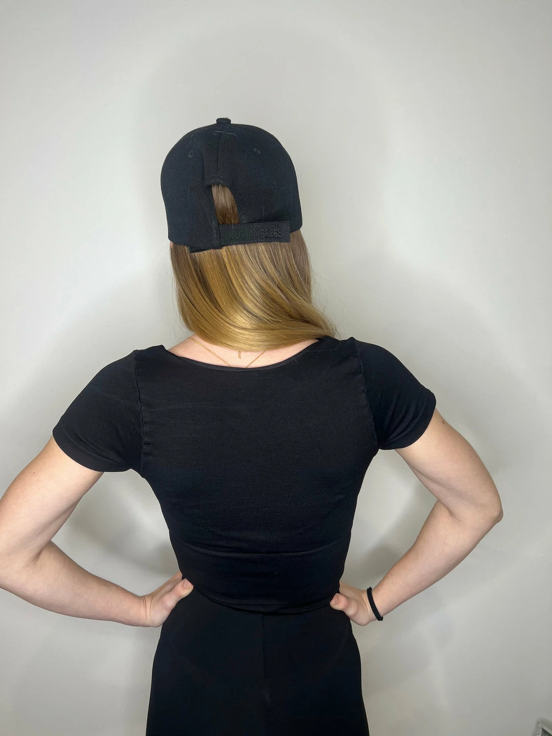 Nikibiki Tops Lia Short Sleeve Black Square Neck Crop Top 4 Nikibiki Tops Lia Short Sleeve Black Square Neck Crop Top