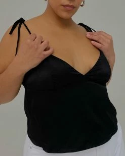 WeWoreWhat Black Cami