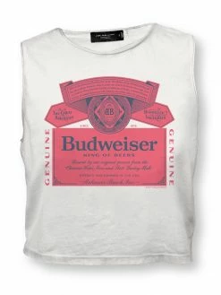 Junk Food Athleisure Budweiser Label Tank