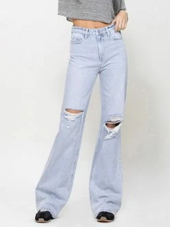 Vervet Leslie 90's Super HR Relaxed Cut Knee Flare Jean