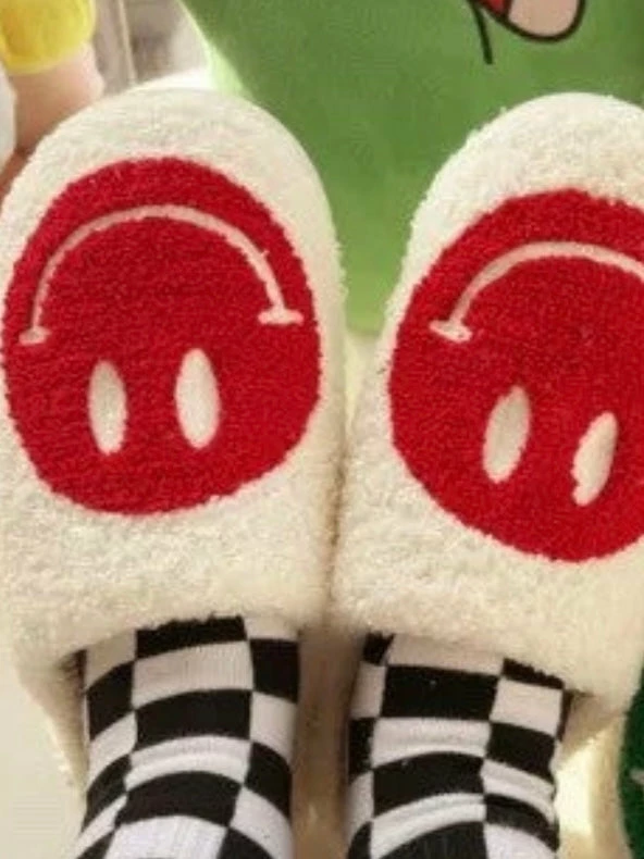 Miss Sparkling ACCESSORIES Smiley White With Red Slippers 3 Miss Sparkling ACCESSORIES Smiley White With Red Slippers
