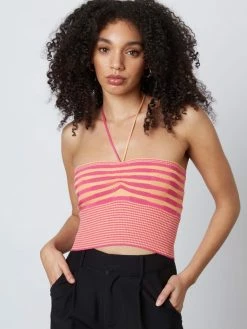 Cotton Candy Joanie Hot Pink Top