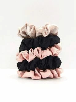 Kitsch ACCESSORIES Satin Sleep 5-pack Scrunchie