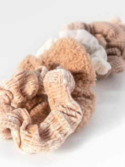 Kitsch Assorted Textured Sand 5-pack Scrunchie 10 Kitsch Assorted Textured Sand 5-pack Scrunchie