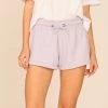 Vintage Havana Washed Rib Lavender Short Bottoms 2 Vintage Havana Washed Rib Lavender Short Bottoms