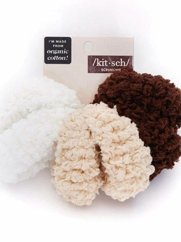 Kitsch Organic Cotton Fluffy Neutral 6-pack Ponies ACCESSORIES 3 Kitsch Organic Cotton Fluffy Neutral 6-pack Ponies ACCESSORIES