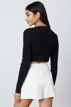 Cotton Candy Bottoms Kamryn White Vegan Leather Skort 7 Cotton Candy Bottoms Kamryn White Vegan Leather Skort