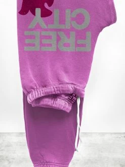 Free City FREECITYLARGE Pink Love Sweatpant