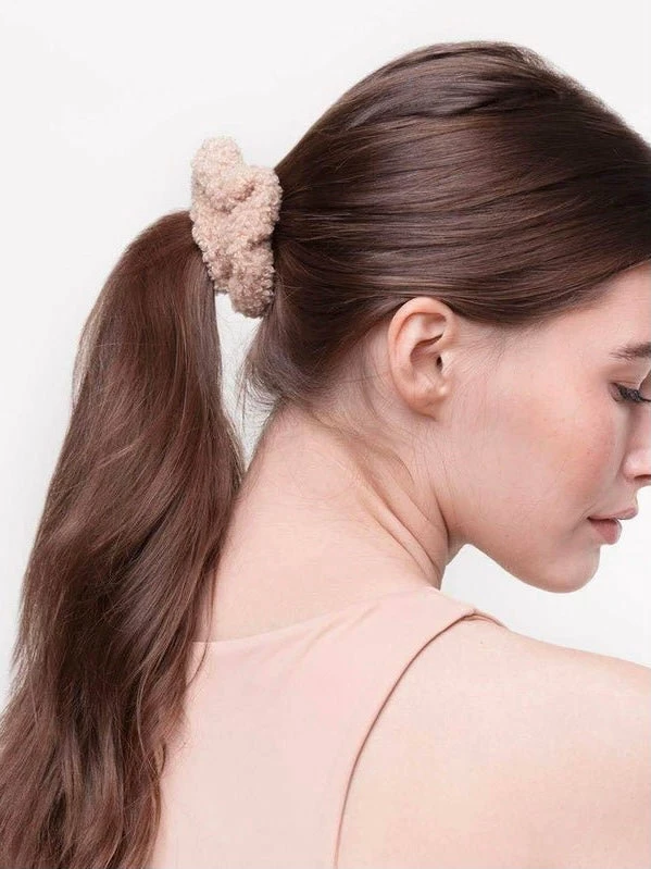 Kitsch Assorted Textured Sand 5-pack Scrunchie 7 Kitsch Assorted Textured Sand 5-pack Scrunchie