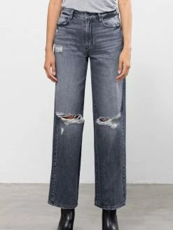 Hidden Jeans Logan High Rise Vintage Grey Classic Dad Jean