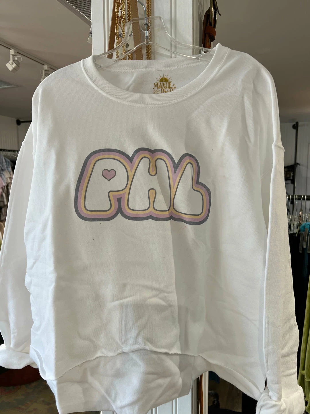 Mamie Ruth Philly Bubble Sweatshirt Tops 3 Mamie Ruth Philly Bubble Sweatshirt Tops