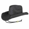 Joia Trading Western Toyo Black Cowboy Hat ACCESSORIES 1 Joia Trading Western Toyo Black Cowboy Hat ACCESSORIES