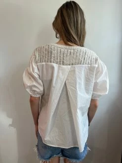 Fate By LFD Mixed Up Blue Top Tops