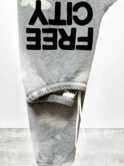 Free City Bottoms FREECITY Bleachout Heather SUPERFLUFF OG Sweatpant