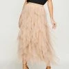 Strut And Bolt Charmed Tulle Midi Skirt Bottoms
